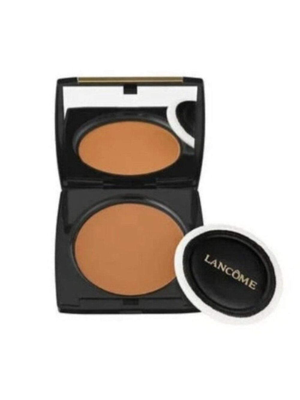Lancôme Dual Finish Powder Foundation 470C Suede – Buildable Wet/Dry Coverage